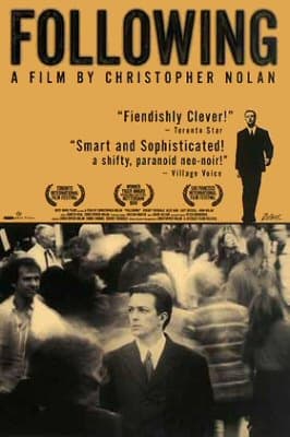 ดูหนังออนไลน์ฟรีเรื่อง Following (1998) แกะรอยอาชญากรซ่อนเขี้ยว ดูหนังออนไลน์ HD พากย์ไทย HD