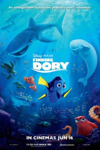 ดูหนังออนไลน์ฟรีเรื่อง Finding Dory (2016) ผจญภัยดอรี่ขี้ลืม ดูหนังออนไลน์ HD พากย์ไทย HD