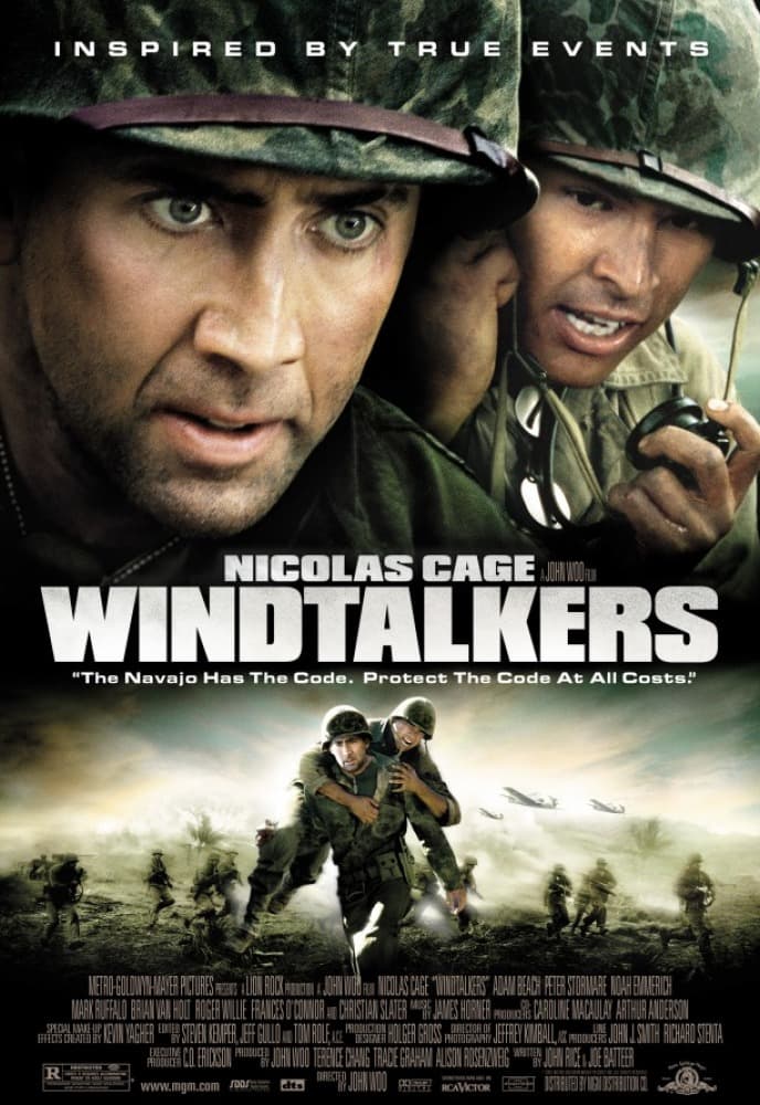 ดูหนังออนไลน์ฟรีเรื่อง Windtalkers (2002) สมรภูมิมหากาฬโค้ดสะท้านนรก ดูหนังออนไลน์ HD พากย์ไทย HD
