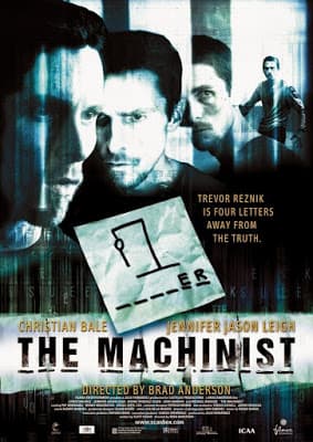 ดูหนังออนไลน์ฟรีเรื่อง The Machinist (2004) หลอน…ไม่หลับ ดูหนังออนไลน์ HD พากย์ไทย HD
