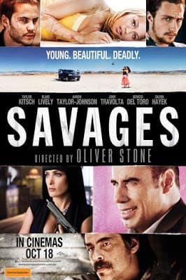 ดูหนังออนไลน์ฟรีเรื่อง Savages (2012) คนเดือดท้าชนคนเถื่อน ดูหนังออนไลน์ HD พากย์ไทย HD