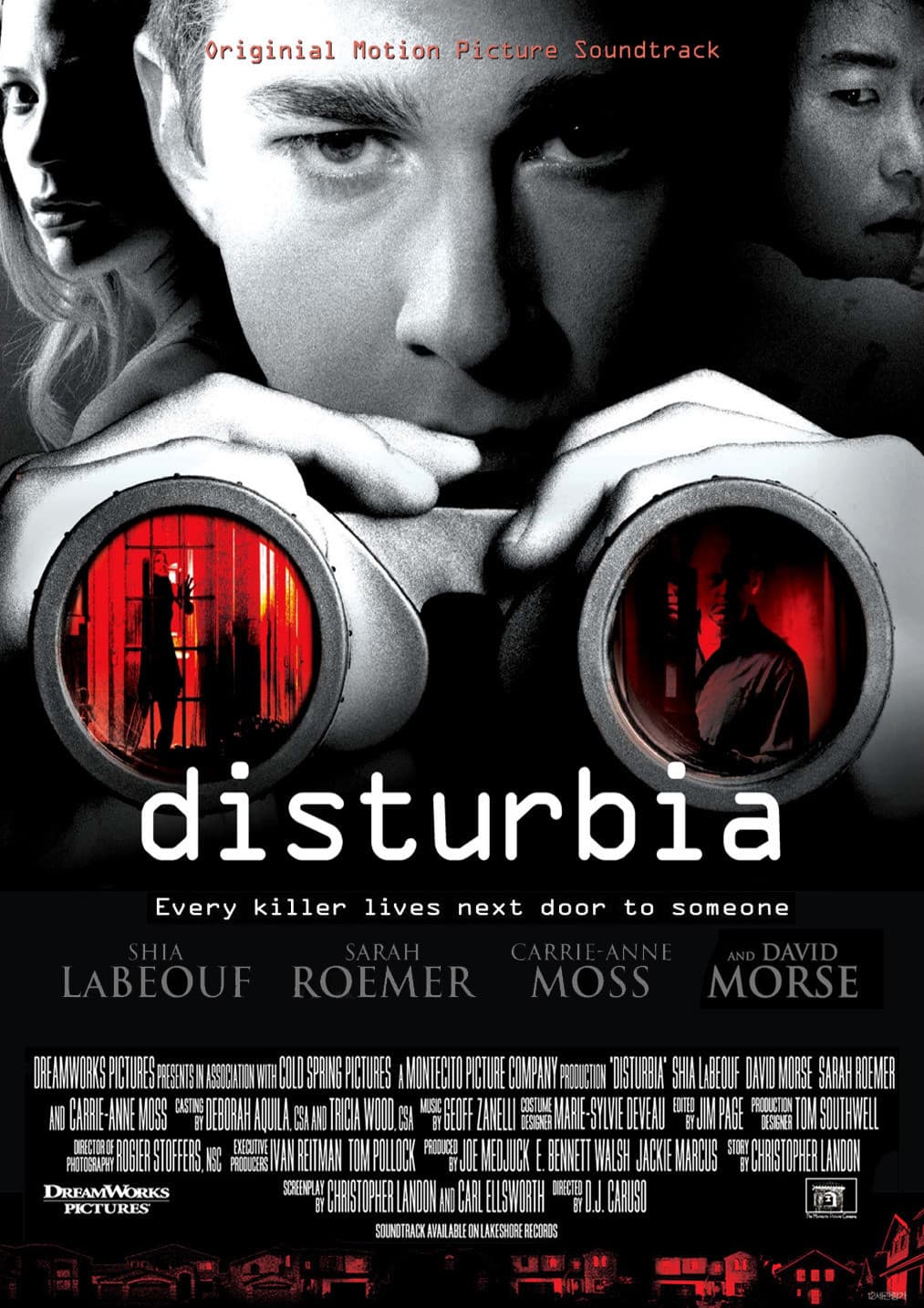 ดูหนังออนไลน์ฟรีเรื่อง Disturbia (2007) จ้องหลอน ซ่อนผวา ดูหนังออนไลน์ HD พากย์ไทย HD