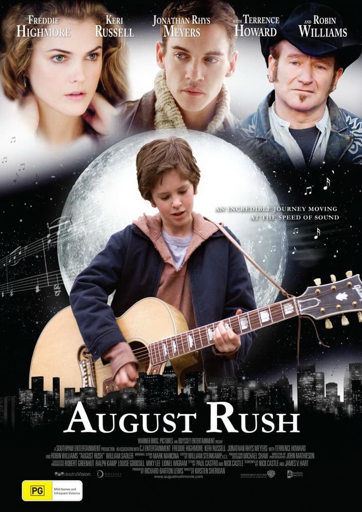 ดูหนังออนไลน์ฟรีเรื่อง August Rush (2007) ภาพยนต์เกี่ยวกับดนตรี ดูหนังออนไลน์ HD พากย์ไทย HD