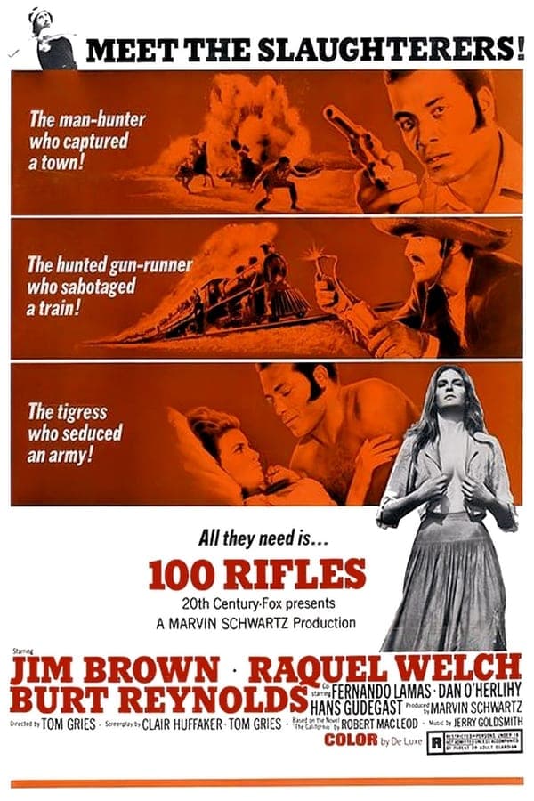 ดูหนังออนไลน์ฟรีเรื่อง 100 Rifles (1969) ศึกเม็กซิกัน ดูหนังออนไลน์ HD พากย์ไทย HD