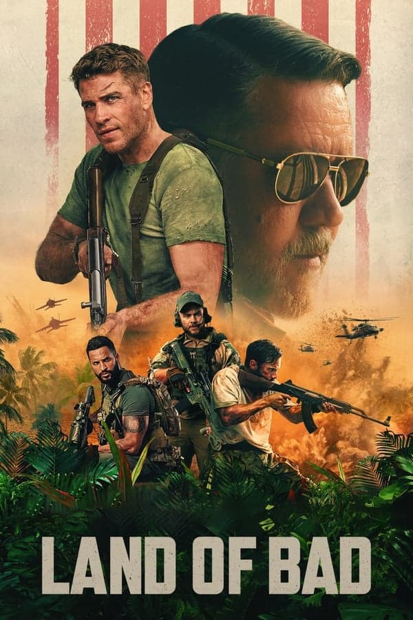ดูหนังออนไลน์ฟรีเรื่อง Land of Bad (2024) ภารกิจฝ่าแดนดิบ ดูหนังออนไลน์ HD พากย์ไทย HD